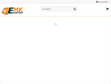 Tablet Screenshot of elektromk.de